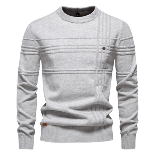 Jongman™ | Katoenen Herentrui Met Ruitdesign