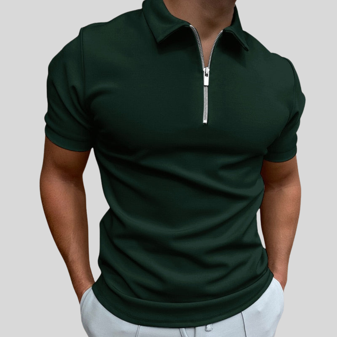 STAN - Zip Up Polo