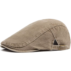 Liverno Lorenzo | Flat cap i denim för herr