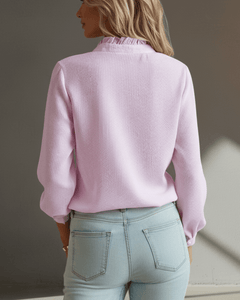 Liverno Amelia | Feminin blus med volanger