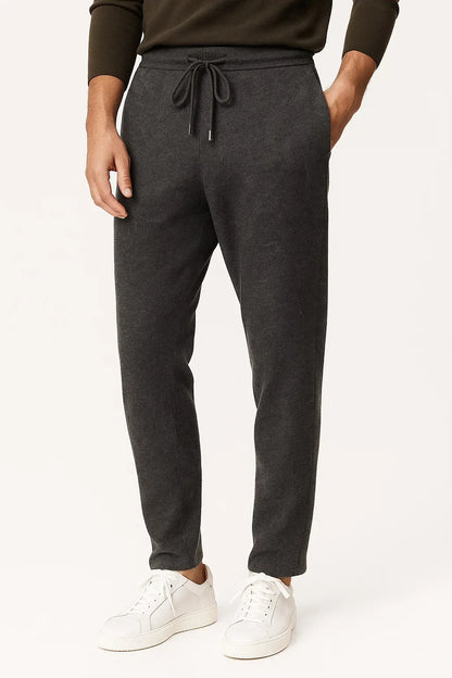 Lunelle | Herenbroek Merino Wol Hoge Taille Dikke Casual Warm