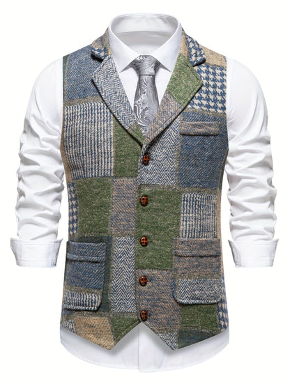Liverno™ Luca | Elegancki męski gilet w stylu vintage
