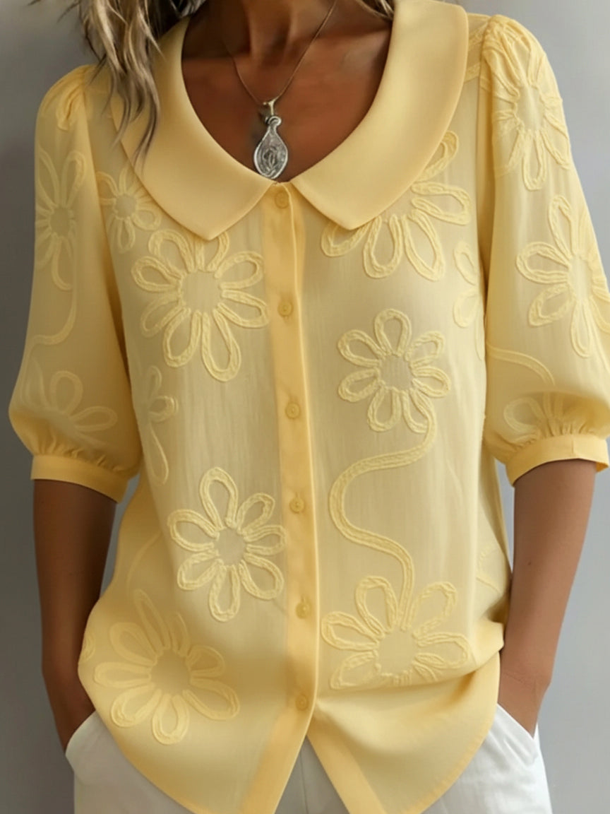 Liverno™ Perina | Elegancka Bluzka W Kwiaty