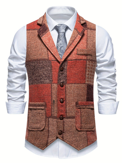 Liverno™ Luca | Elegancki męski gilet w stylu vintage