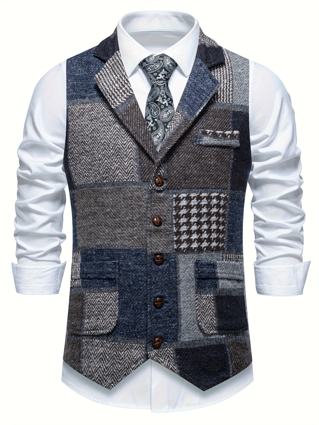 Liverno™ Luca | Elegancki męski gilet w stylu vintage