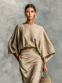 Liverno Julietta | Elegant set med lång kjol
