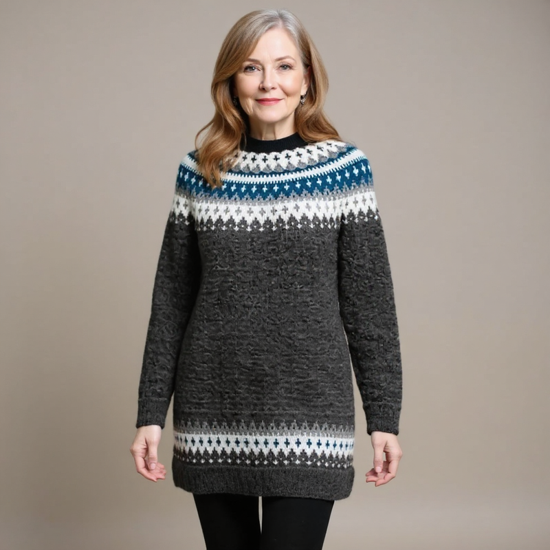 Hannele™ - Klassisk isländsk ulltröja