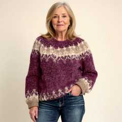 Maarit™ - Klassisk isländsk ulltröja
