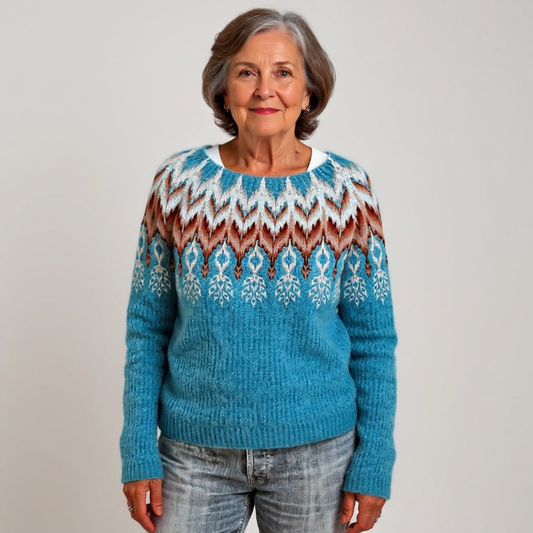 Johanna™ - Klassisk isländsk ulltröja