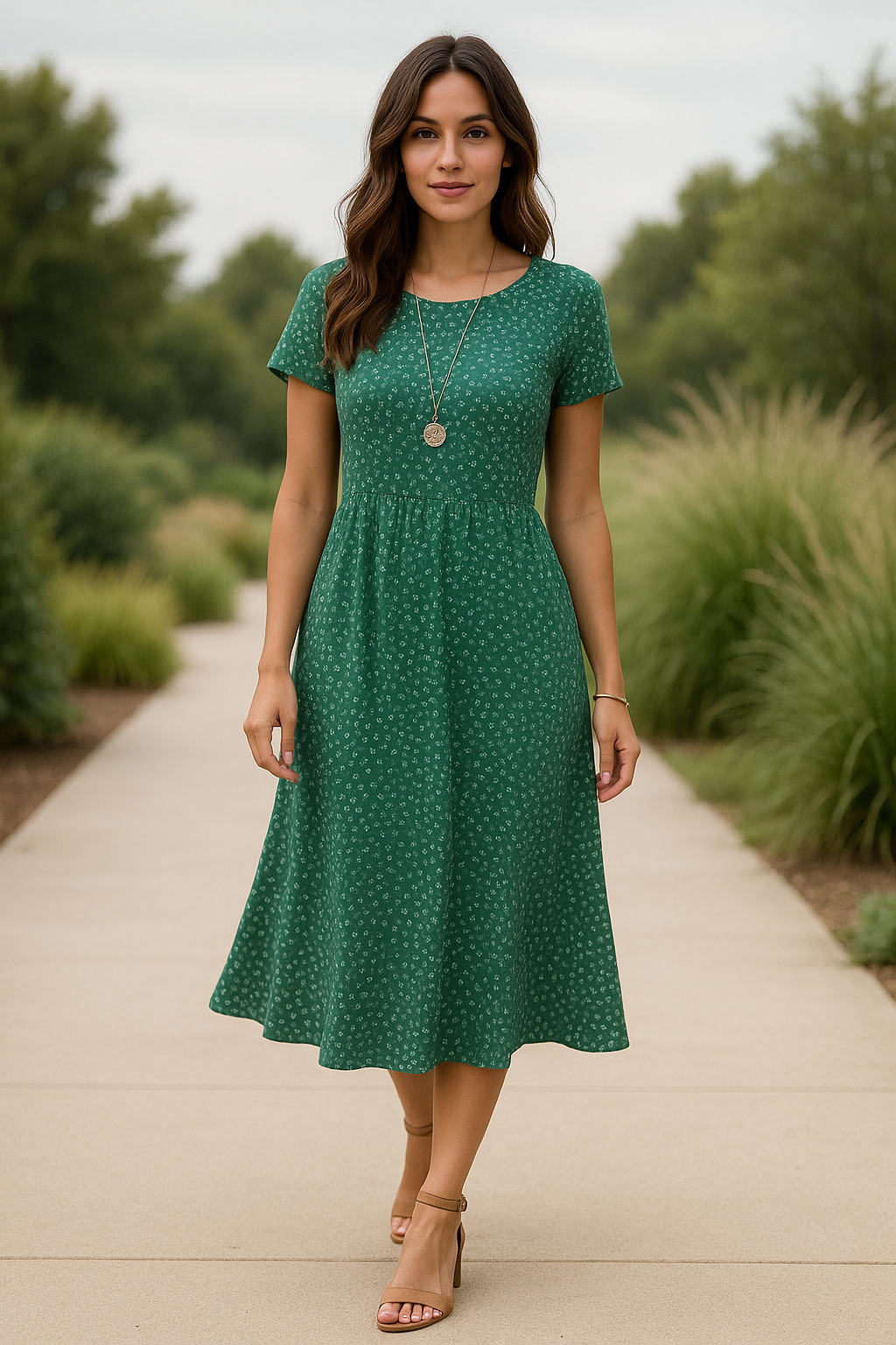 CHERYL | Vintage Luftiges Sommerkleid für Damen