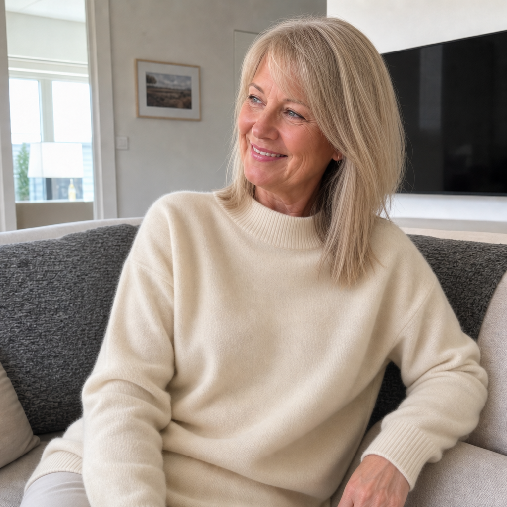 Van Elst Mode® | Comfortabele kasjmier dames trui