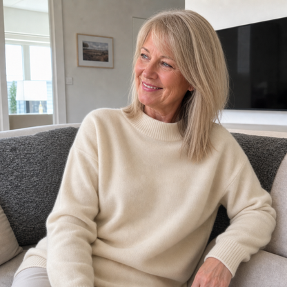 Van Elst Mode® | Comfortabele kasjmier dames trui