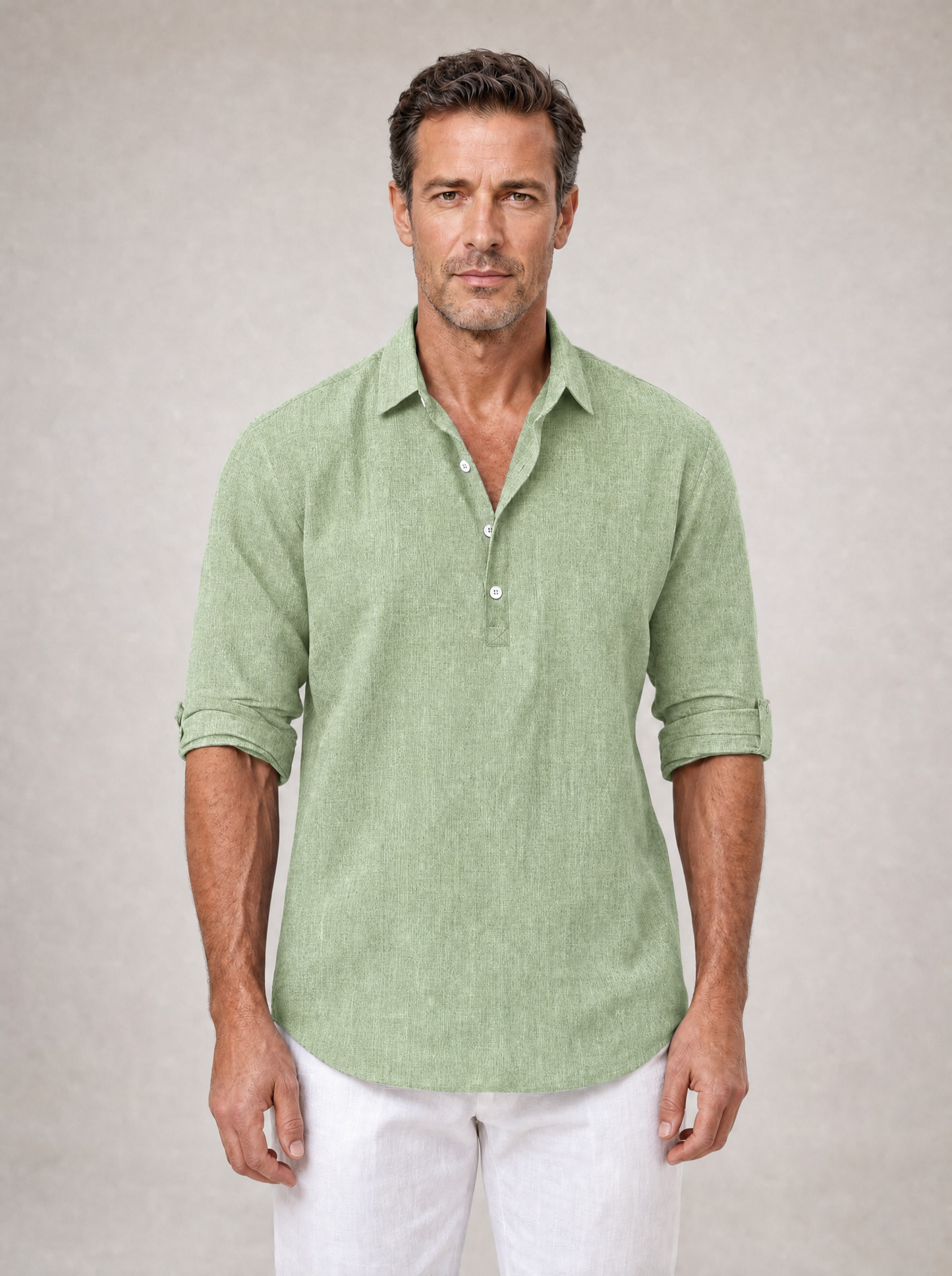 Lucenzo Linen Shirt – Lichtgewicht, Ademend & Moeiteloos Stijlvol