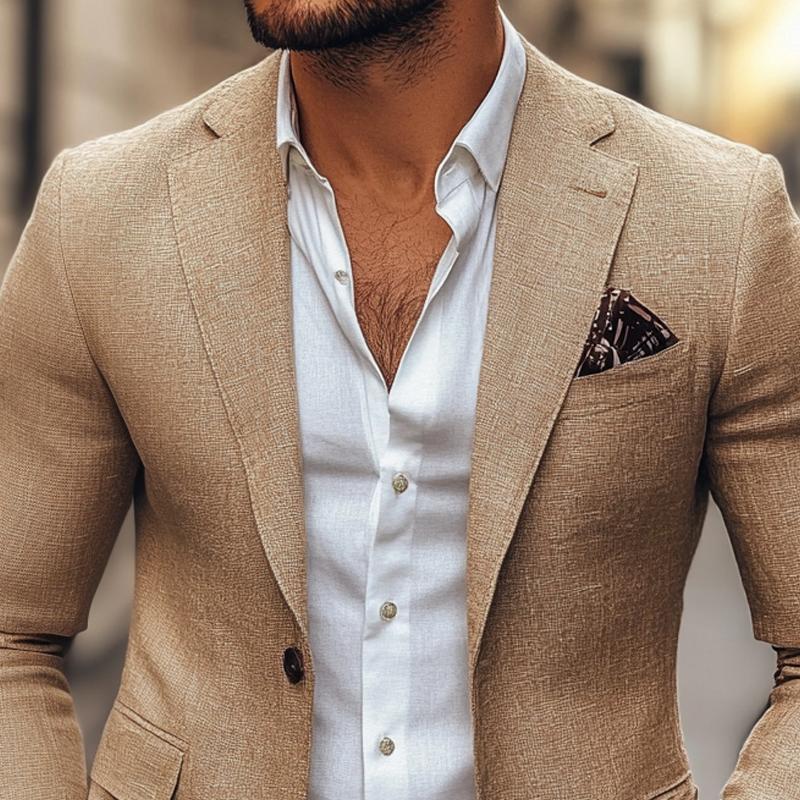 Blazer | Klassischer Schnitt Zwei Knöpfen