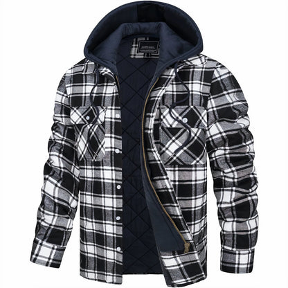 Van Elst Mode® | Geruite jas met rits